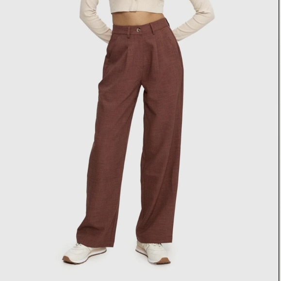 Kuwalla Tee Wide Leg Pleat Pants - Picture 3 of 5